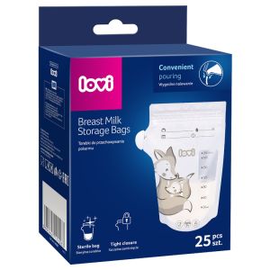 Пликчета за съхранение на кърма Lovi, 25 бр.