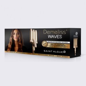 Ретро преса за коса Demeliss Saint Algue Waves