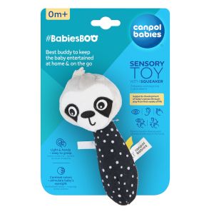 Мека играчка със свирка Canpol babies, BabiesBoo, ленивец