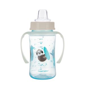 Неразливаща се чаша с мек накрайник Canpol babies, 240мл., 6м+