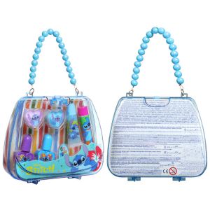 Детски козметичен комплект в чантичка Stitch 