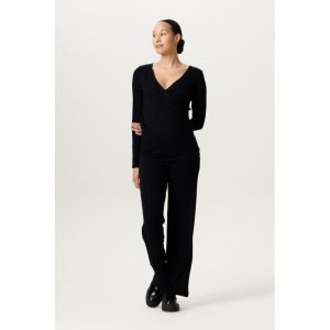 Ежедневен панталон за бременни Visby - черен