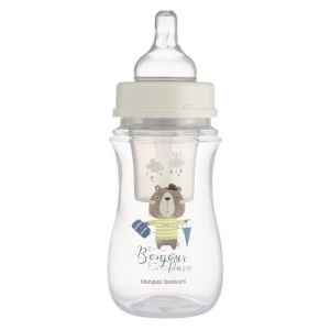 Антиколик шише Canpol babies, BONJOUR PARIS, 240мл.