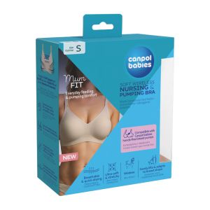 Сутиен за кърмене и изцеждане Canpol babies, MumFIT, S