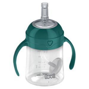 Чаша със сламка Lovi, Beginner, 150 мл., 6m.+