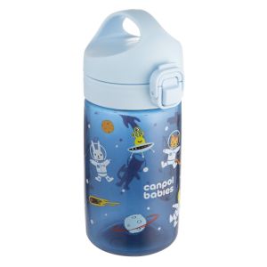 Шише Canpol babies Junior- 400мл., 2,5г+, синьо
