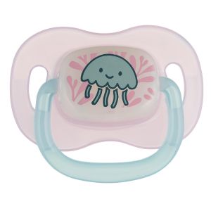 Силиконова залъгалка-черешка Canpol babies, Love&Sea, 6-18м.