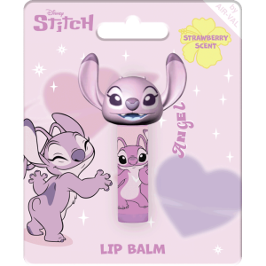 Балсам за устни с 3D капачка Angel, Stitch