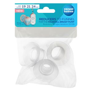 Накрайник за фуния Canpol babies, MilkShell 3бр. -19, 21 и 24мм