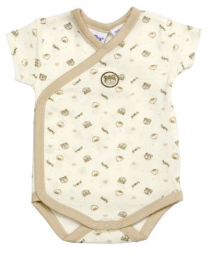 Боди с прехлупване с къс ръкав, TEDDY