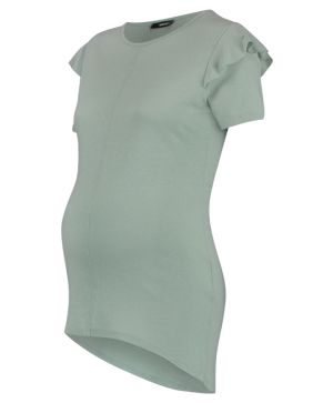 Блуза за бременни с къс ръкав, Noppies, Ruffle