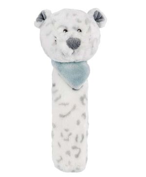Мека играчка със свирка Nattou, Lea, снежен леопард