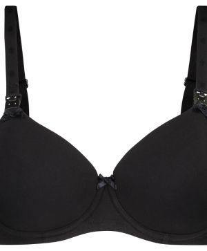 Сутиен за бременност и кърмене Noppies, Basic, черен