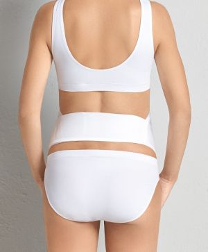 Поддържащ колан за бременни Anita, бял