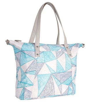 Чанта за количка Canpol babies, бежаво и тюркоаз