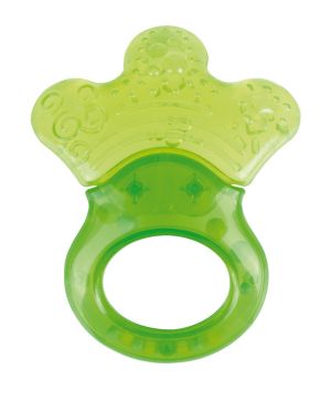 Водна чесалка  с дрънкалка Canpol babies, Little paw, зелена