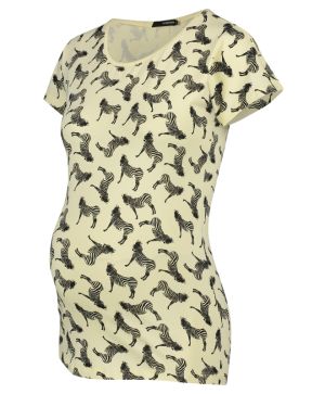 Блуза за бременни с къс ръкав SUPERMOM, Zebra