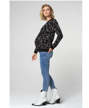 Дънки за бременни Supermom