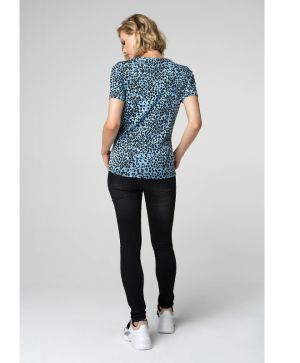 Блуза за бременни с къс ръкав SUPERMOM