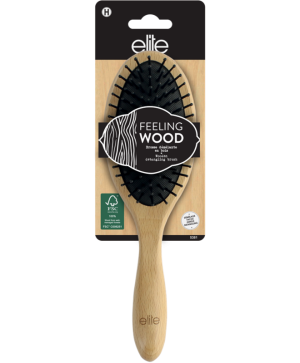 Дървена четка за разплитане  „Feeling Wood” Elite Models