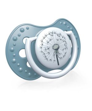 Силиконова динамична залъгалка 2 бр. LOVI, Botanic,  3-6 м, розова