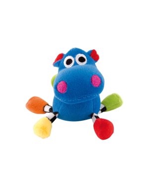 Велурена дрънкаща играчка Canpol babies, Crazy Animals, жълта кравичка