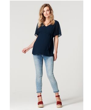 Дънки за бременни 7/8, Noppies, Slim Mila	