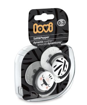 Силиконова динамична залъгалка Lovi, Indian Summer Boy, 2бр, 18м+