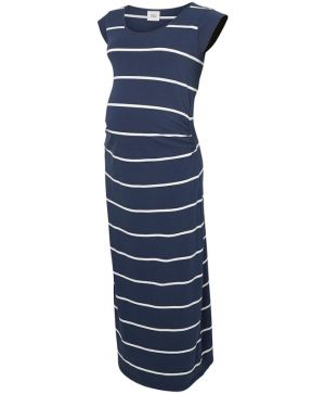 Дълга рокля за бременни Mama Licious