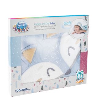 Хавлия с качулка Canpol babies, FOX