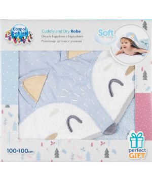 Хавлия с качулка Canpol babies, FOX