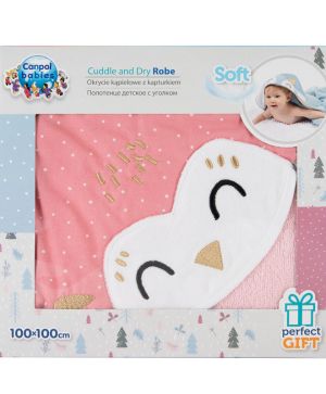 Хавлия с качулка Canpol babies, OWL