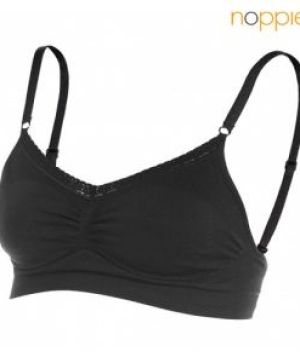 Безшевен сутиен Noppies, черен